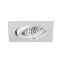 Lumi�re encastr�e PAYTON-S pivotant, carr� LED IP20, blanche gradable 3W 290lm 2700K 38� 38� CRI 80-89