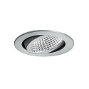 Lumi�re encastr�e IP20, scintillant, transparent gradable 12W 1230lm 3000K 20-40� 20-40� CRI 80-89