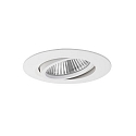 Lumi�re encastr�e BIG65 rond, pivotant LED IP65, blanche gradable 8W 730lm 3000K 20-40� 20-40� CRI 80-89