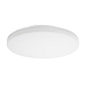 Plafonnier extérieur BYAM-R MAXI rond, CCT Switch, résistant aux chocs, commutable, multipower IP65, blanc mat 