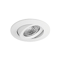 Lumi�re encastr�e OLENI-R / PHASE DIM 830 pivotant IP20, blanc mat gradable 6,7W 570lm 3000K 38� CRI >80