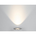 Brumberg LED in-ground luminaire BOLED, V4A, IP67 IK08, 12W 3000K 1050lm 36°, stainless steel