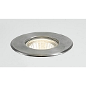 Brumberg LED in-ground luminaire BOLED, V4A, IP67 IK08, 12W 3000K 1050lm 36°, stainless steel