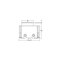 floor recessed luminaire LANKA-R round, adjustable, passable, switchable IP67