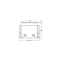 Brumberg floor recessed luminaire LANKO-R round, adjustable, passable, switchable IP67, black 