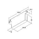Brumberg gateway PEPA CASAMBI-TO-DALI Bluetooth controllable, digital DALI dimming output, Casambi, black