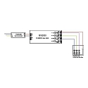 Brumberg LED 6 zones remote control RGB, with scene memory