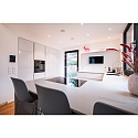 Brumberg Lumi�re encastr�e ZULO MIDI rond, rigide LED IP54, blanche  16W 1460lm 3000 / 4000 / 5700K 90� 90� CRI 80-89