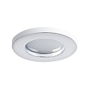 Downlight rond, rigide GU10 IP65, blanche gradable