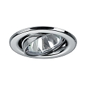 Projecteur encastr� BRONNY GU10 rond, pivotant GU10 IP20, chrome gradable