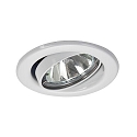 Projecteur encastr� BRONNY GU10 rond, pivotant GU10 IP20, blanche gradable
