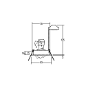 Brumberg Downlight rond, pivotant GU10 IP20, aluminium mat gradable