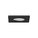 Lumi�re encastr�e STEAM-S carr�, direct IP54, noir gradable