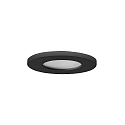 Lumi�re encastr�e STEAM-R rond, direct IP65, noir gradable