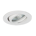 Brumberg Lumi�re encastr�e TIRREL-R rond, pivotant, commutable IP20, blanche  6W 680lm 3000K 38� 38� CRI >80