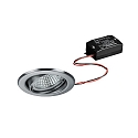 Projecteur encastr� BRONNY LED ON/OFF rond, pivotant, conducteur inclus, lot de 1 IP20, chrom� mat 