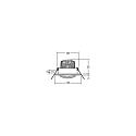 Projecteur encastr� BRONNY LED ON/OFF rond, pivotant, conducteur inclus, lot de 1 IP20