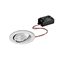 Projecteur encastr� BRONNY LED ON/OFF rond, pivotant, conducteur inclus, lot de 1 IP20, blanc mat 