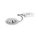 Lumi�re encastr�e IP20, scintillant, transparent, blanche  6W 680lm 3000K 20-40� 20-40� CRI 80-89