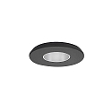 Lumière encastrée ZONDRA LED rigide, direct IP20, noir gradable 10W 790lm 3000K 20-40° 20-40° CRI >80