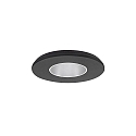 Lumière encastrée ZONDRA LED rigide, direct IP20, noir gradable 13W 1190lm 3000K 20-40° 20-40° CRI >80
