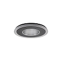 Lumière encastrée ZONDRA LED rigide, direct IP20, noir gradable 13W 950lm 3000K 20-40° 20-40° CRI >80