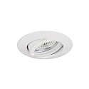 Brumberg Downlight BB09 rond, Dim-To-Warm IP20, blanche gradable