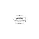 recessed luminaire ABACO SQUARE PHASE swivelling IP44, black matt dimmable 8W 1010lm 3000K 36� 36� CRI 82