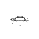 Brumberg Lumi�re encastr�e IP20, scintillant, transparent, blanche gradable 6W 700lm 4000K 20-40� 20-40� CRI 80-89