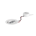 Lumi�re encastr�e TIRREL-R rond, pivotant IP20, blanche gradable 6W 680lm 3000K 38� 38� CRI >80