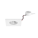 recessed luminaire IP65, glossy, white 7W 620lm 3000K 20-40� 20-40� CRI 80-89
