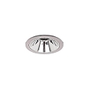 Plafonnier encastré APOLLO MINI rond, direct IP20, argent gradable