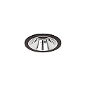 Plafonnier encastré APOLLO MINI rond, direct IP20, noir gradable