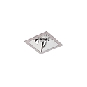 Plafonnier encastré APOLLO MINI carré, direct IP20, argent gradable