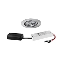 Lumi�re encastr�e IP20, scintillant, transparent gradable 6W 680lm 3000K 20-40� 20-40� CRI 80-89