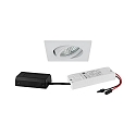 Lumi�re encastr�e IP20, chrome, scintillant, transparent  6W 680lm 3000K 20-40� 20-40� CRI 80-89