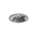 Plafonnier encastré APOLLO MIDI rond, direct IP20, argent 