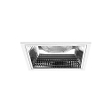 Plafonnier encastré APOLLO MAXI carré, direct IP20, blanche gradable