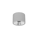 Downlight APOLLO MIDI lisse, rond, contr�lable par DALI IP20, couvert de poudre, argent gradable