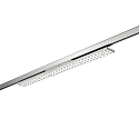 3-phase spot BALI MAXI DA-WB 96�/83� DALI-2 - 88CM rotatable, DALI controllable, with lens optics IP20, silver matt dimmable