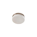 wall and ceiling luminaire IDA Ø 18CM 1 flame E27 IP44, nickel matt dimmable