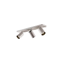 Rampe de projecteurs TAGES 3 flammes, angulaire, langue GU10 IP20, blanc mat gradable