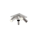 Luminaire de plafond TAGES 4 flammes, carr� GU10 IP20, blanc mat gradable