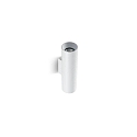 wall luminaire TOMEK up / down, 2 flames, round GU10 IP20, white matt dimmable