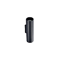 wall luminaire TOMEK up / down, 2 flames, round GU10 IP20, black matt dimmable