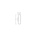 Brumberg wall luminaire TOMEK up / down, 2 flames, round GU10 IP20, black matt dimmable