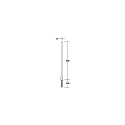 Lampe à piquet de terre VITI petit, rayonnement latéral, commutable IP65, couvert de poudre, gris graphite 