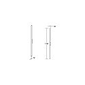 Brumberg Luminaire mural d’extérieur RICO indirect, commutable IP65, couvert de poudre, gris graphite 
