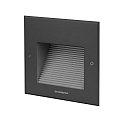 Brumberg Eclairage d'ext�rieur encastr� carr� IP65, noir  
