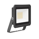 Projecteur NEO MIDI 3 pôles, inclinable, commutable IP65, noir 